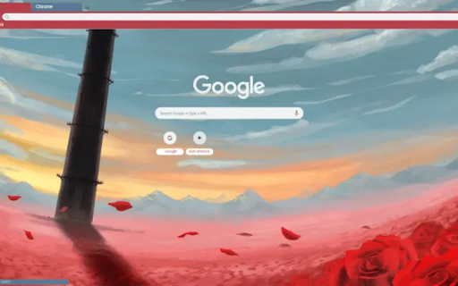 Surreal Rose Fields  from Chrome web store to be run with OffiDocs Chromium online