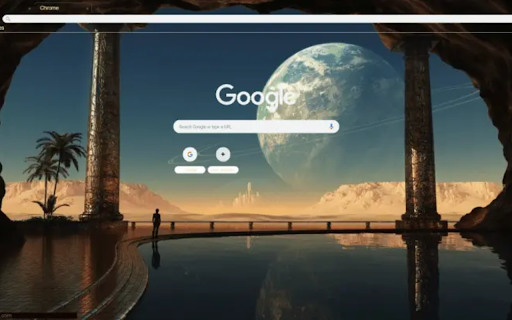 Surreal Space Ruins  from Chrome web store to be run with OffiDocs Chromium online