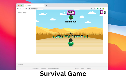 Survival Game  from Chrome web store to be run with OffiDocs Chromium online