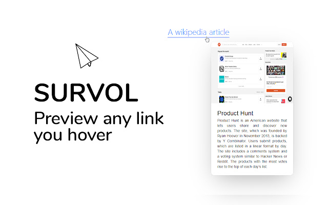 Survol  from Chrome web store to be run with OffiDocs Chromium online