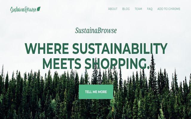 SustainaBrowse  from Chrome web store to be run with OffiDocs Chromium online
