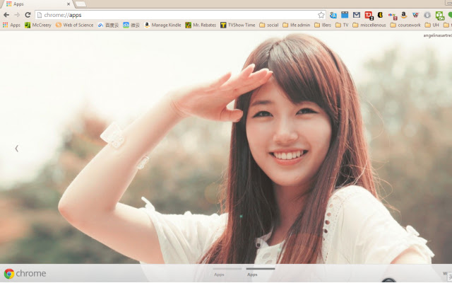 Suzy Bae  from Chrome web store to be run with OffiDocs Chromium online