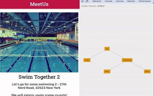 SvelteScope  from Chrome web store to be run with OffiDocs Chromium online