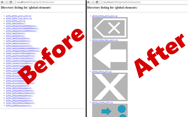 SVG link viewer  from Chrome web store to be run with OffiDocs Chromium online