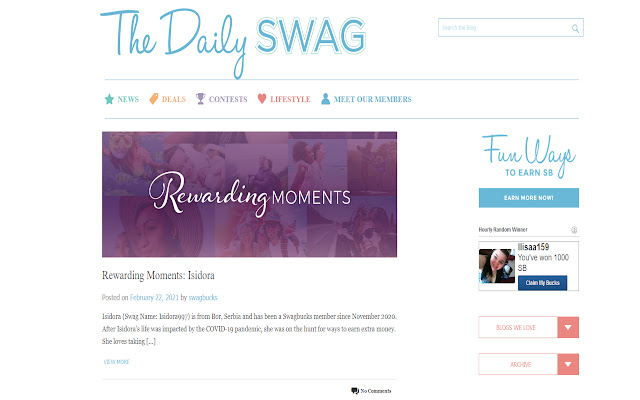 Swagbucks Hourly Winner Alert  from Chrome web store to be run with OffiDocs Chromium online