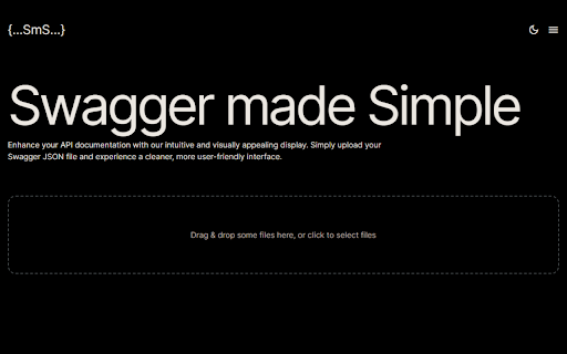 Swagger made Simple  from Chrome web store to be run with OffiDocs Chromium online