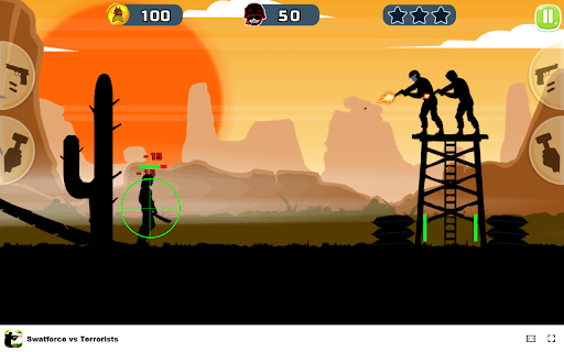 Swatforce vs Terrorists Game Can you lead the SWAT team to victory?  from Chrome web store to be run with OffiDocs Chromium online