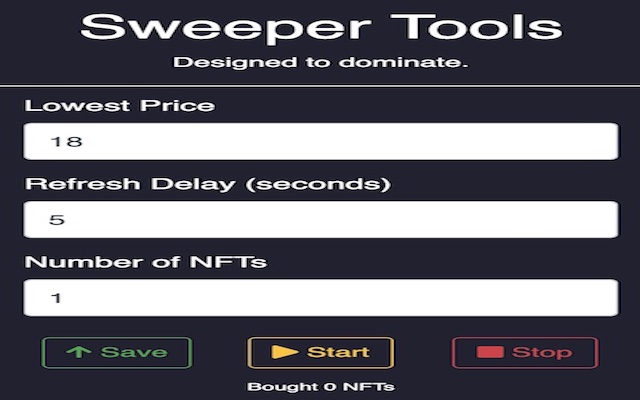 Les outils Sweeper de la boutique en ligne Chrome doivent être exécutés avec OffiDocs Chromium en ligne