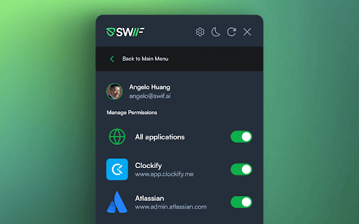 SWIF Shadow IT Discovery  from Chrome web store to be run with OffiDocs Chromium online
