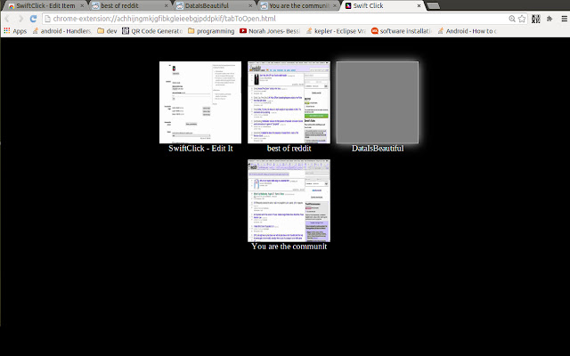 SwiftClick  from Chrome web store to be run with OffiDocs Chromium online