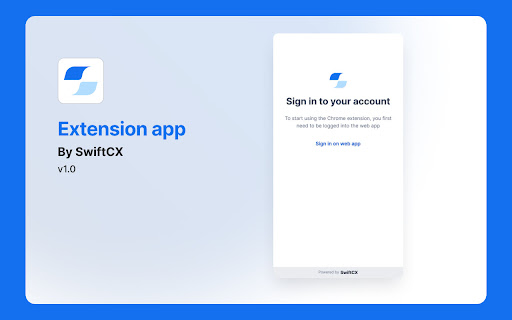 SwiftCX: Agent Performance Management  from Chrome web store to be run with OffiDocs Chromium online