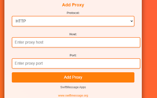 SwiftProxy  from Chrome web store to be run with OffiDocs Chromium online