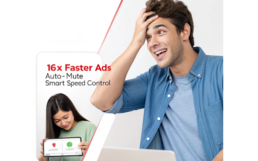 SwiftSkip Ad Skipper  Speed Control  from Chrome web store to be run with OffiDocs Chromium online