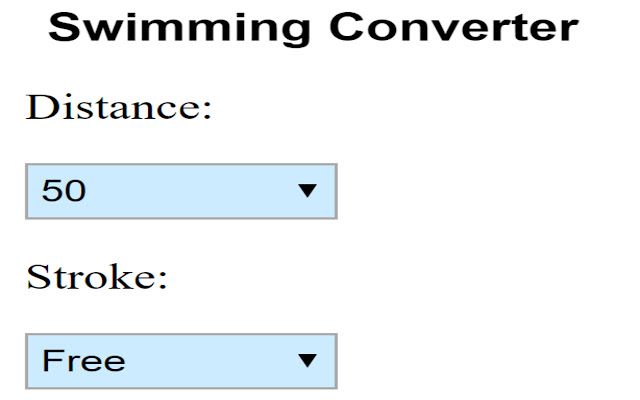 Swim Converter  from Chrome web store to be run with OffiDocs Chromium online
