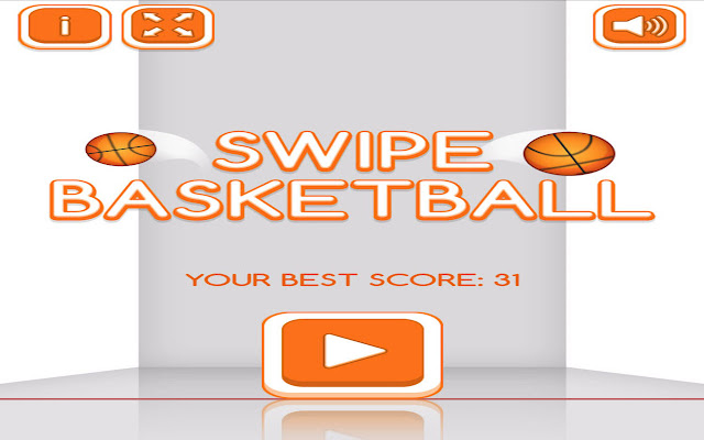 Swipe Basketball  from Chrome web store to be run with OffiDocs Chromium online