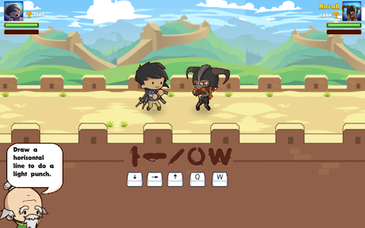 Swipe Fighter Heroes Game  from Chrome web store to be run with OffiDocs Chromium online