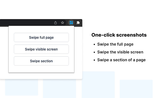 SwipeWell — Screenshot  Swipe File Software  from Chrome web store to be run with OffiDocs Chromium online