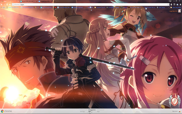 Sword Art Online 04 1366x768  from Chrome web store to be run with OffiDocs Chromium online