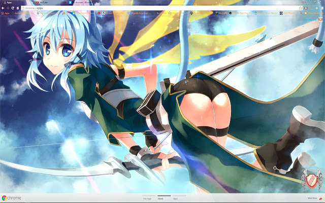 Sword Art Online 17 1366x768 ze sklepu internetowego Chrome do uruchomienia z OffiDocs Chromium online