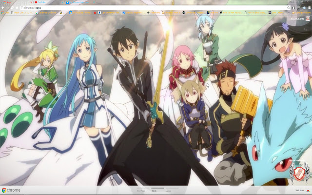 Sword Art Online 26 1366x768  from Chrome web store to be run with OffiDocs Chromium online