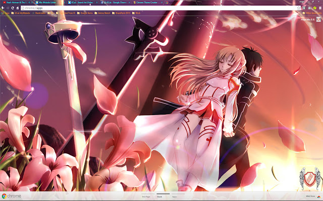 Sword Art Online 30 1366x768  from Chrome web store to be run with OffiDocs Chromium online