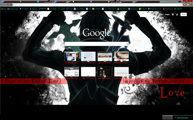 Chrome web mağazasından Sword Art Online black, OffiDocs Chromium çevrimiçi ile çalıştırılacak