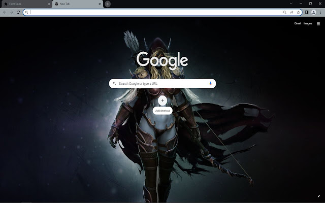 Sylvanas Windrunner Browser Theme  from Chrome web store to be run with OffiDocs Chromium online