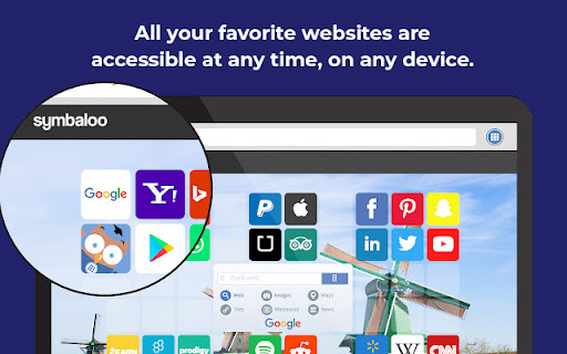Symbaloo Homepage  from Chrome web store to be run with OffiDocs Chromium online