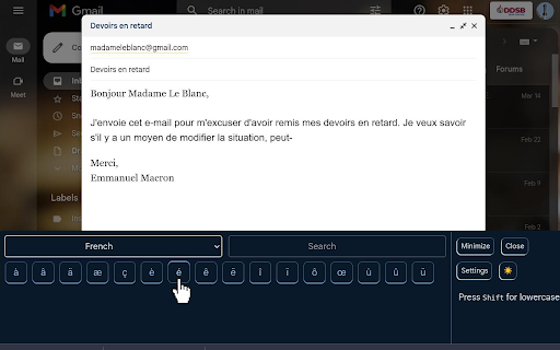 Symbar Accents  Symbols Made Easy  from Chrome web store to be run with OffiDocs Chromium online