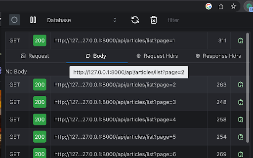 Symfony Profiler Helper  from Chrome web store to be run with OffiDocs Chromium online
