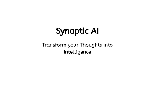 Synaptic AI  from Chrome web store to be run with OffiDocs Chromium online