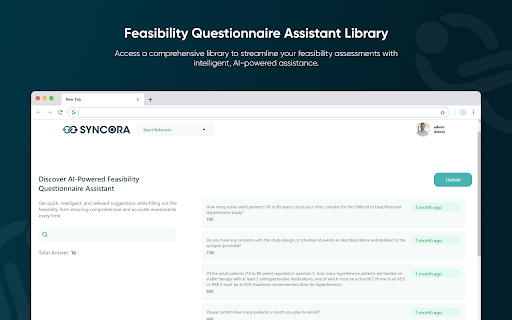 Syncora FQ Assistant  from Chrome web store to be run with OffiDocs Chromium online