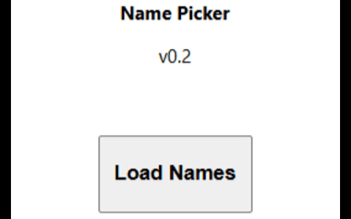 Synergy Name Picker  from Chrome web store to be run with OffiDocs Chromium online