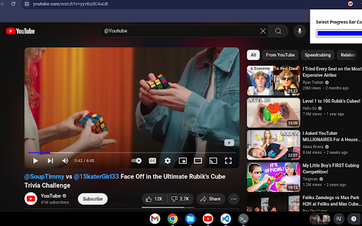 Syntax Color Your Progress Bar  from Chrome web store to be run with OffiDocs Chromium online
