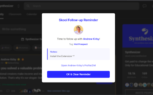 Synthesizer Hub  from Chrome web store to be run with OffiDocs Chromium online