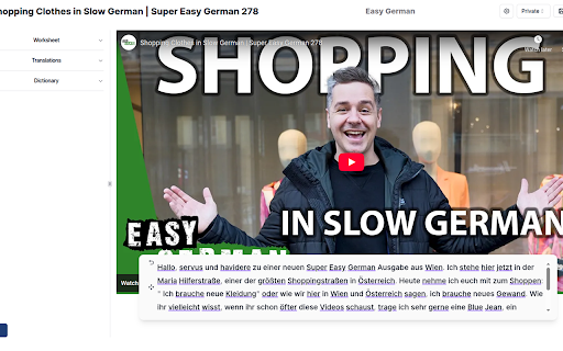 Taalmaster Web Importer  from Chrome web store to be run with OffiDocs Chromium online