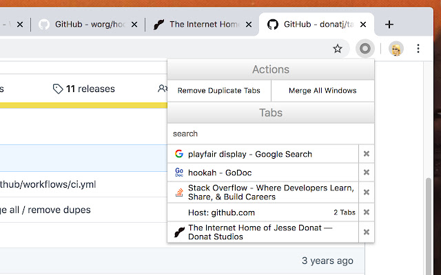 Tabasco  from Chrome web store to be run with OffiDocs Chromium online