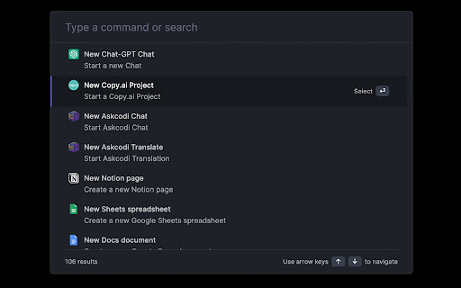 Tabbar Bookmark, History,  Tab Manager  from Chrome web store to be run with OffiDocs Chromium online