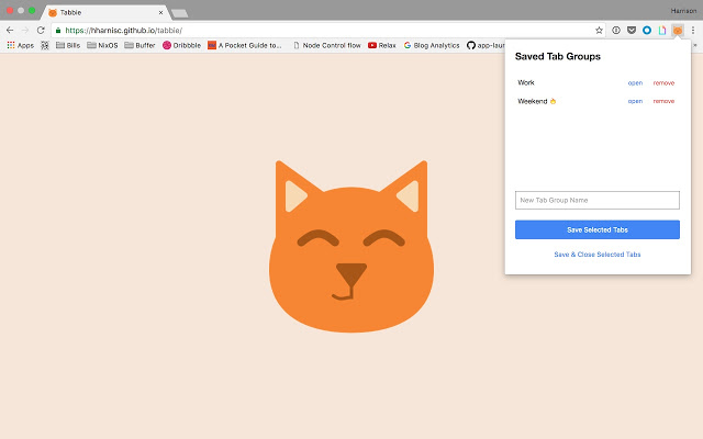 Tabbie Updated from Chrome web store to be run with OffiDocs Chromium online Tabbie Updated from Chrome web store to be run with OffiDocs Chromium online