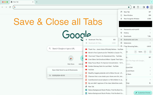 Tab Cleanup Tool  from Chrome web store to be run with OffiDocs Chromium online