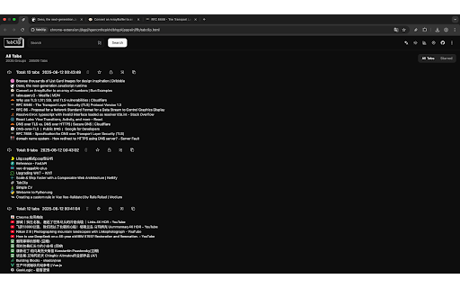 TabClip Tab Manager  from Chrome web store to be run with OffiDocs Chromium online