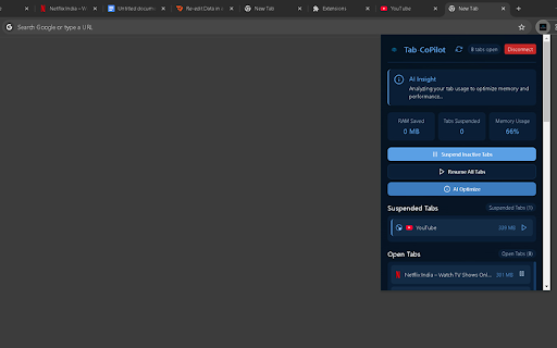 Tab CoPilot  from Chrome web store to be run with OffiDocs Chromium online
