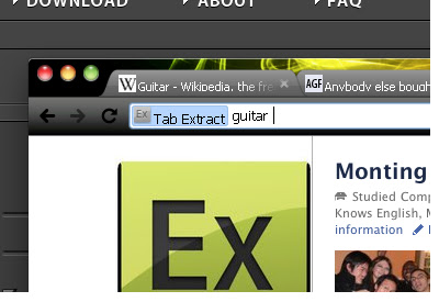Tab Extract  from Chrome web store to be run with OffiDocs Chromium online