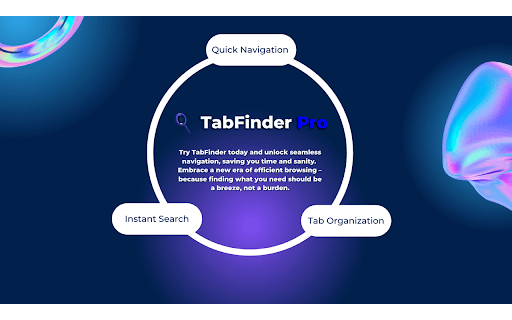 TabFinder Pro  from Chrome web store to be run with OffiDocs Chromium online