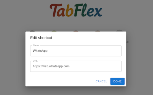 TabFlex  from Chrome web store to be run with OffiDocs Chromium online