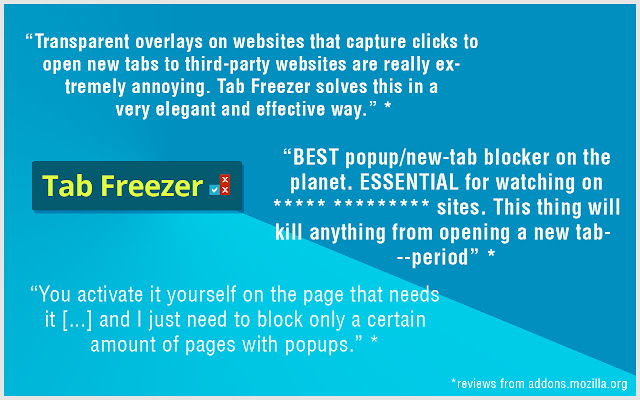 Tab Freezer  from Chrome web store to be run with OffiDocs Chromium online