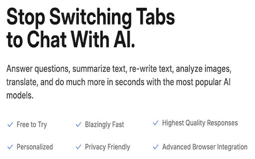 TabGPT  from Chrome web store to be run with OffiDocs Chromium online