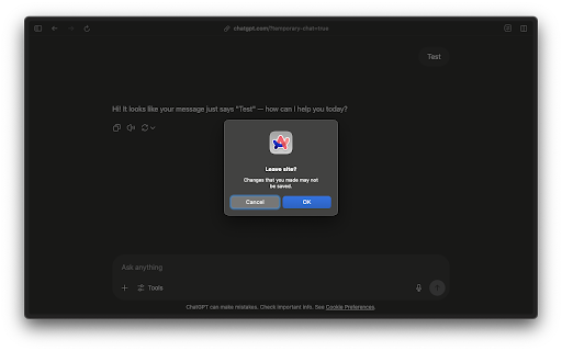 Tab Guard for ChatGPT  from Chrome web store to be run with OffiDocs Chromium online