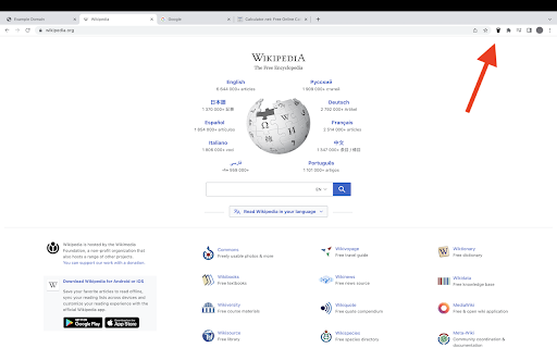 Tabhole  from Chrome web store to be run with OffiDocs Chromium online