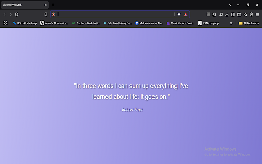 TabInspire  from Chrome web store to be run with OffiDocs Chromium online